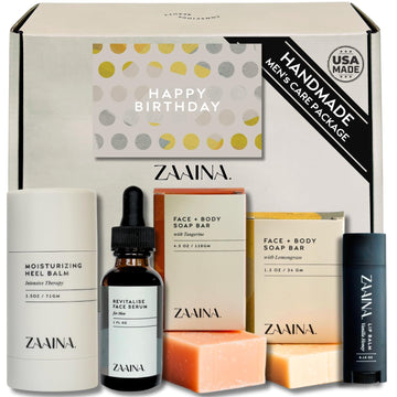 Birthday Gift for Men | Self Care Gift Box | Natural Grooming Set