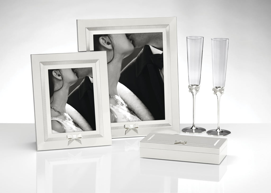 Grace Avenue 2-Piece Champagne Flute Set, 2 Count (Pack of 1), Metallic
