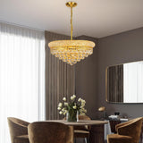 Crystal Chandeliers for Dining Room Light Fixtures Over Table_Empire Style K9 Crystal Chandeliers for Bedroom_9 Lights Gold Luxury Lighting Fixtures for Living Room Kitchen Island Entryway A108-B0D97XJ87Z