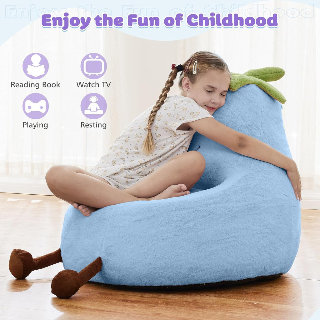 Kids Bean Bag Chair, Toddler Couch for Teens & Kids, 24Inch