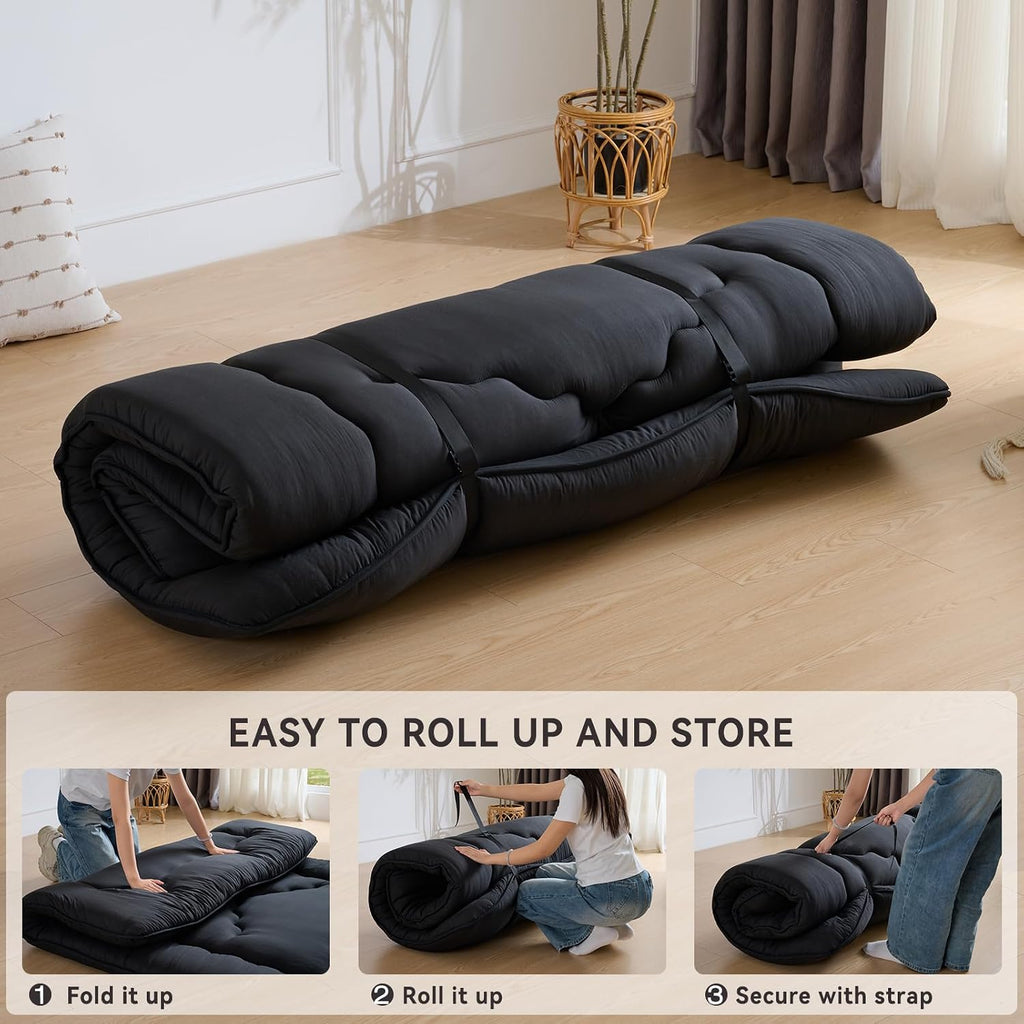 Japanese Floor Mattress, 3.5" Thicken Futon Mattress Tatami Mat