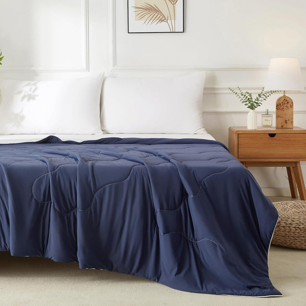 Cooling Comforter Twin, Dual-Sided Cooling Blanket for Hot Sleepers