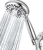 6 Spray Modes High Pressure Handheld Showerhead Set Upgraded 5 Inches Shower Head with Handheld Spray Premium Chrome