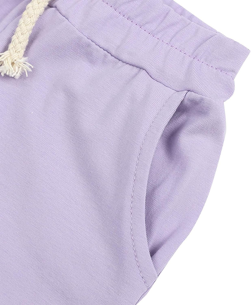Toddler Boy Summer Outfits Tracksuit Solid piece Short Sleeve T-shirt & Shorts Clothes Set