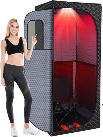 Dry Infrared Sauna, Red Light Therapy Saunas for Relaxation, Detox and Muscle Relief
