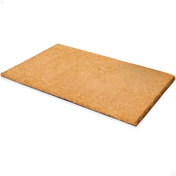 Blank Door Mat - Welcome Mat for Front Door with Non-Slip Backing - Durable Coir Doormat - Perfect for Outside