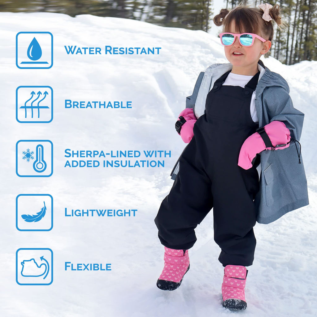 Toasty-Dry Booties for Toddlers (Grey Construction, US 4)