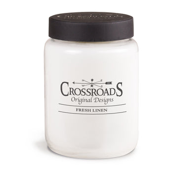Fresh Linen Scented 2-Wick Candle, 26 Ounce