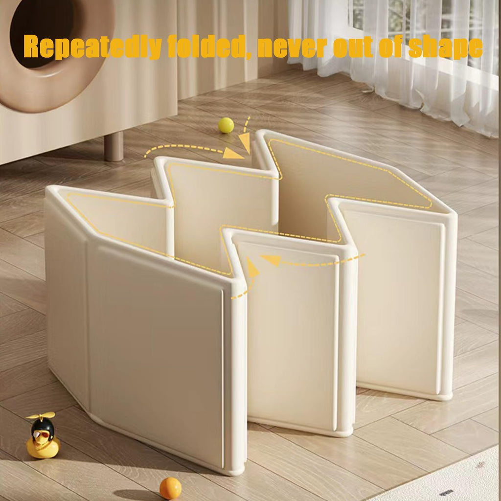 Foldable Baby Bathtub, Large Collapsible Kids Bath Tub for Toddlers & Infants, Space-Saving Portable Bath Bucket with