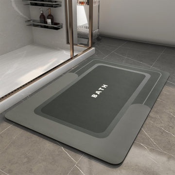 Bath Mat-Bath Mat Rug Non Slip Super Absorbent Stain Resistant Quick Dry Th Rug-Bath Mats Floor Bathtub
