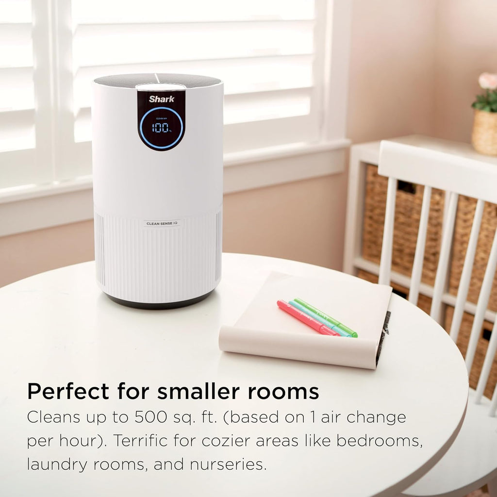 Air Purifier for Home, Clean Sense, HEPA-Exceeding Filter, Captures Pollutants, Pet Dander, Dust, Od