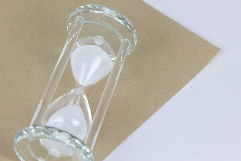 60 Minutes Hourglass Timer,Crystal Sand Timer Diamond Carving Surface,Hourglass Office Desk Coffee Table Book Shelf