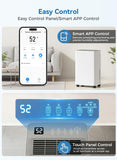 2500 Sq.Ft Dehumidifier for Basement with Drain Hose, 35 Pint Large Best Compressor Dehumidifiers for Home or Garage