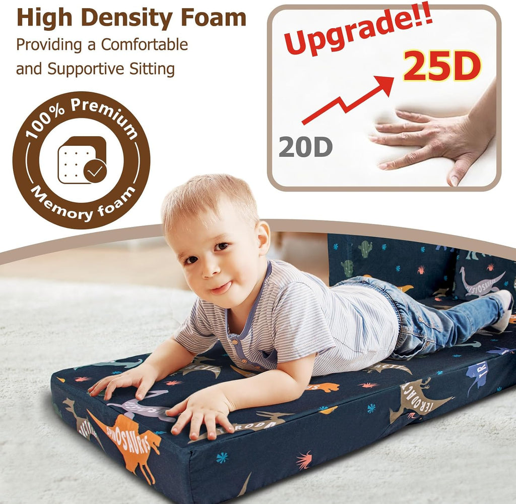 Kids Couch, in-1 Kids Fold Out Couch