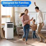 10,000 BTU Portable Air Conditioners for Room Up to 450 Sq.Ft, 4-in-1 Portable AC Unit, Heater