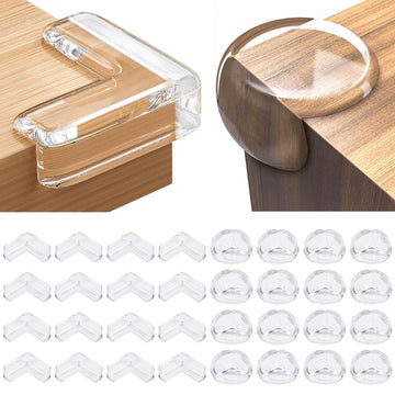 32 Pack Corner Protector Baby, Table Corner Protectors for Baby Corner Protector Guards Clear Corner Protectors for