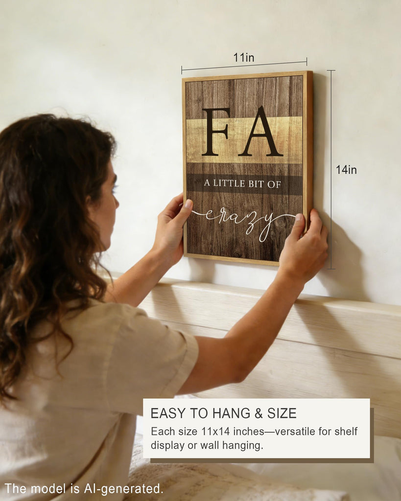 Family Wall Decor Farmhouse Sign Wall Hanging Decor Rustic Netural Quotes Prints Artwork Dining Room Kitchen