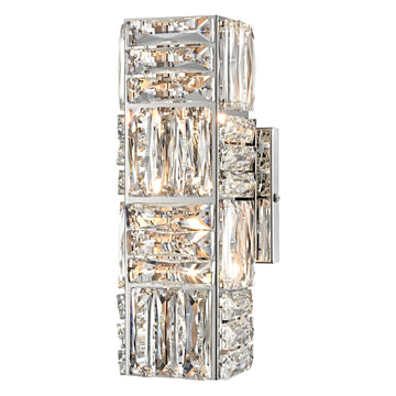 Crystal Wall Sconce Chrome Wall Sconces Wall Lighting