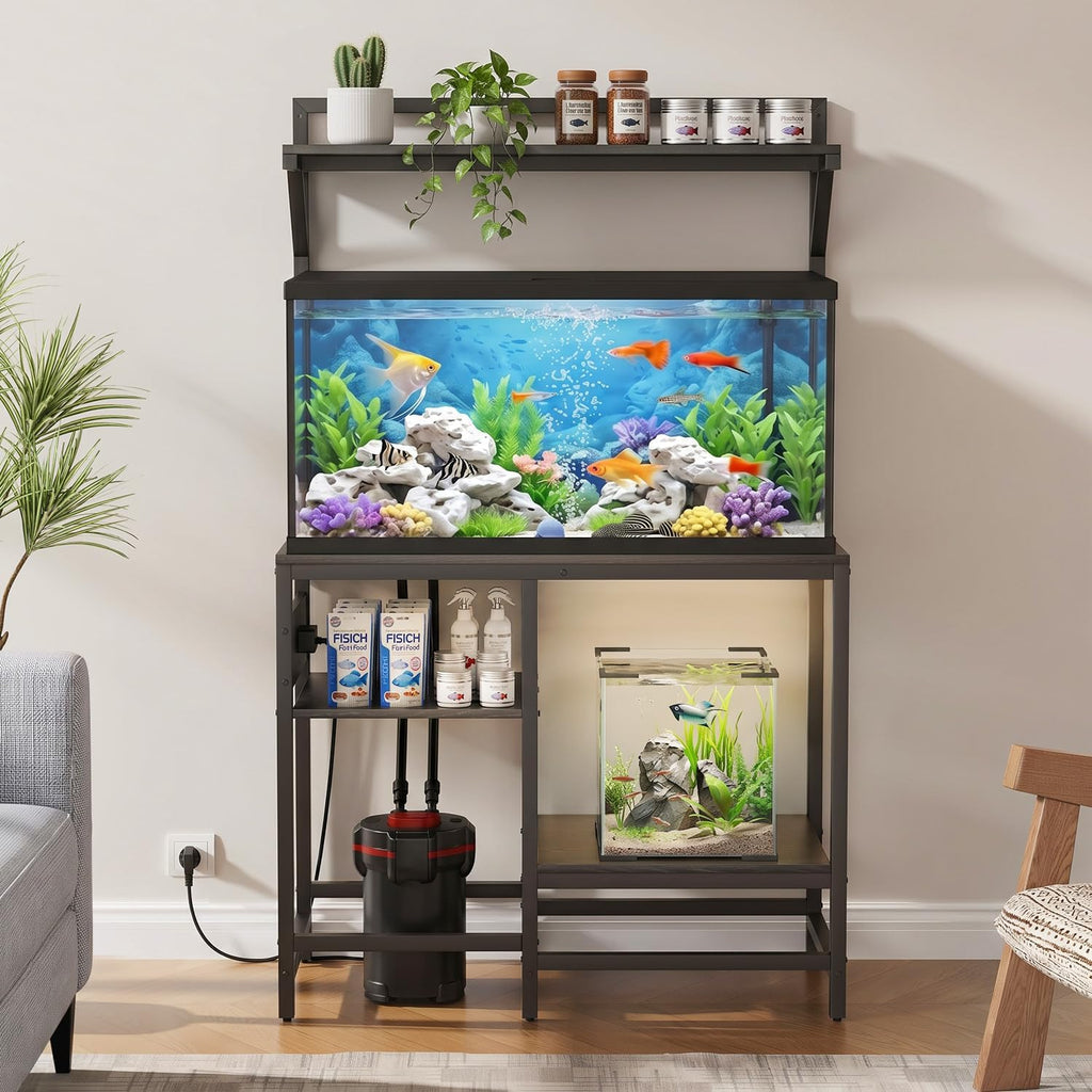 40 Gallon Fish Tank Stand for Standard & Breeder Tanks