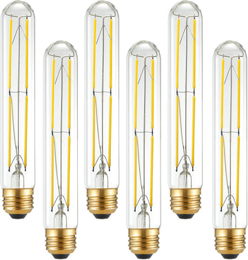 7.3 in T10 E26 Light Bulb,60 watt Light Bulbs,Neutral White 4000K