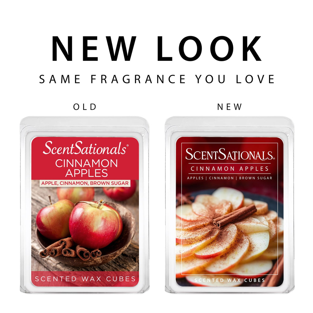 Cinnamon Apples Scented Fall Wax Melts 10oz (24 Cubes)