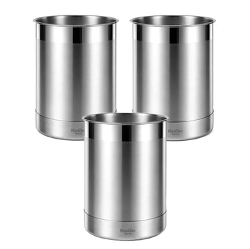 Utensil Holder, SUS304 Stainless Steel, 3 Pack
