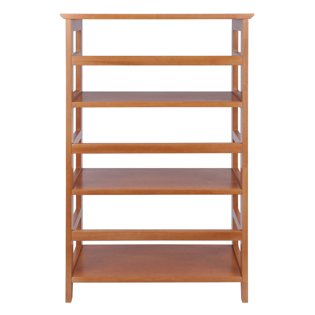Studio 3-Tier Bookshelf, Honey Pine, 42"