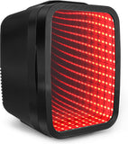 Mini Fridge, 4 Liter/6 Cans Small Refrigerator With Dimmable LED Light,AC/DC Portable Mini Cooler and Warmer, Gaming