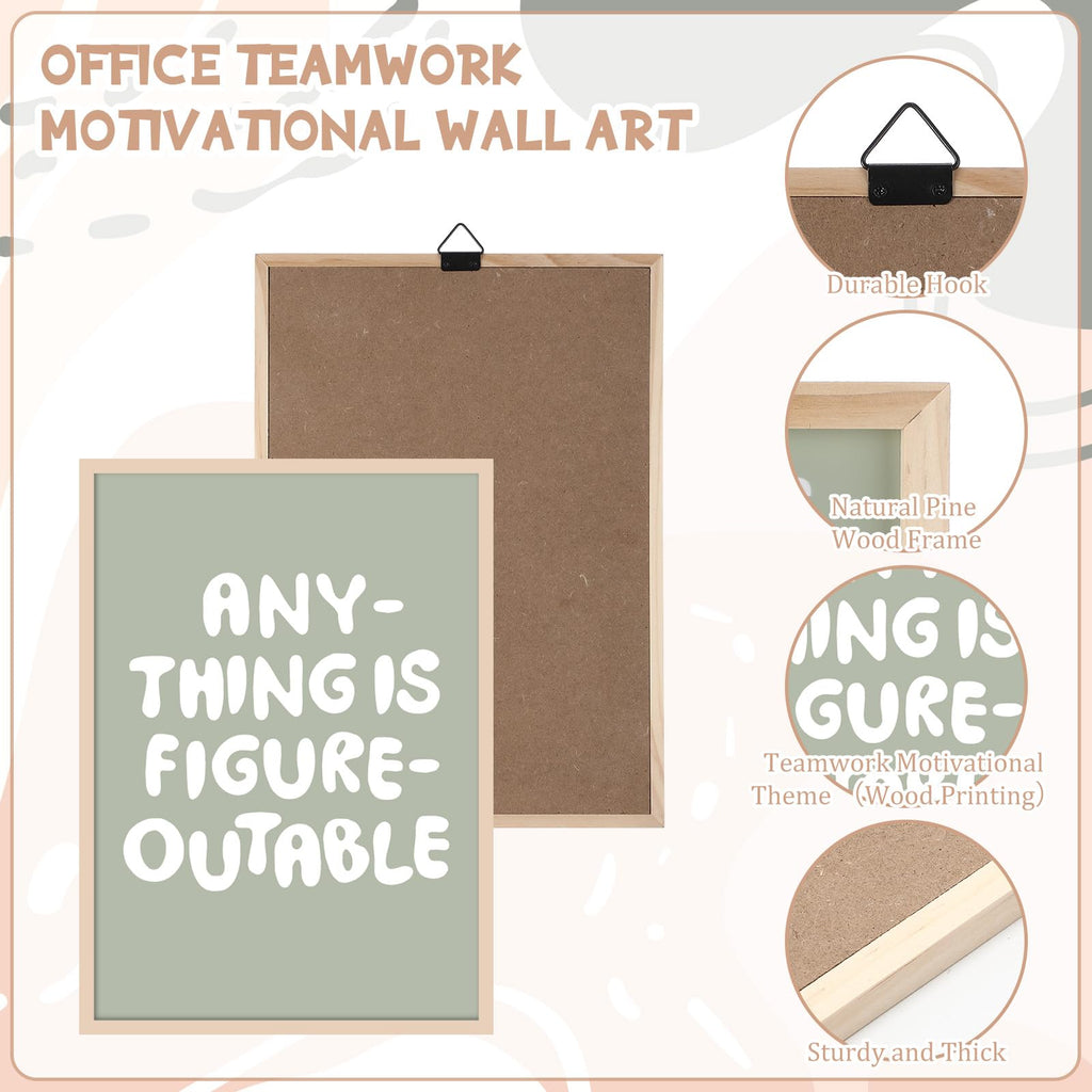 8 Set Office Wall Art Inspirational Wall Art