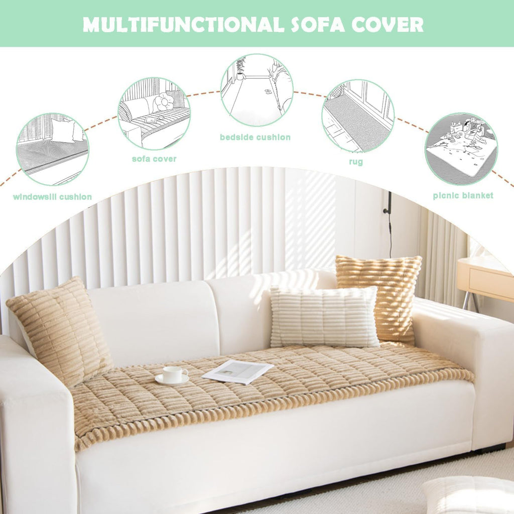 Couch Cover for Dogs Washable Non-Slip Pet Friendly Sofa Protector