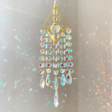 Sun Catchers with Crystals Hanging Crystals Prisms Suncatcher, Type-A