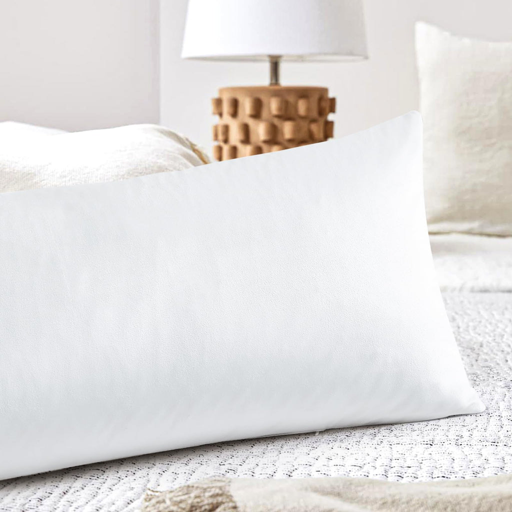 Luxury Velvet Lumbar Pillow Cover Super Soft Decorative Rectangle Pillowcases Soft Solid Cushion Cases for Couch Sofa