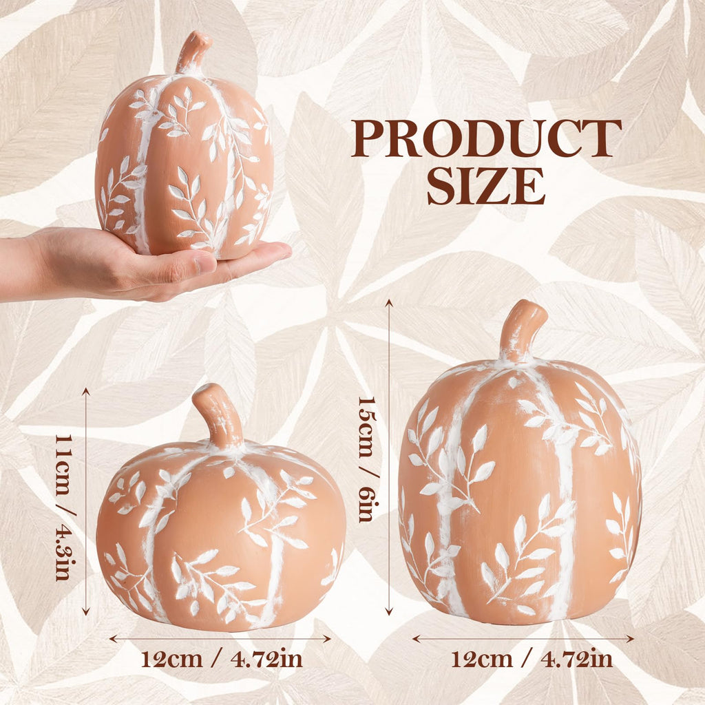 Fall Pumpkin Decor, Thanksgiving Decorations Table