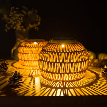 Hanging Solar Outdoor Lanterns Waterproof, Rattan Lights Hanging for Outside, Chandelier Solar Outdoor Idea for