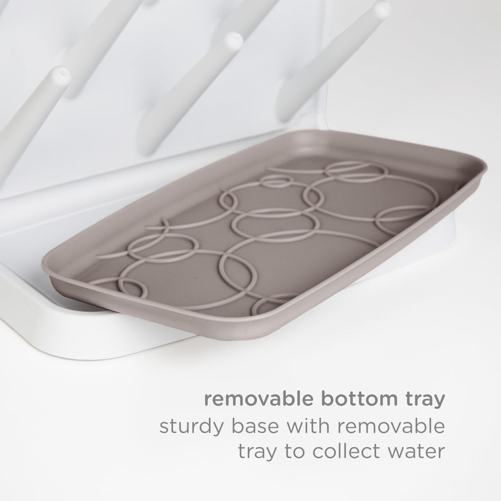 Vertical Baby Bottle Drying Rack, Space Saving Countertop Bottle Dryer