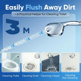 High Pressure Handheld Shower Head, 5" Large 10-Mode Filtered Showerhead with 59" Stainless Steel Hose