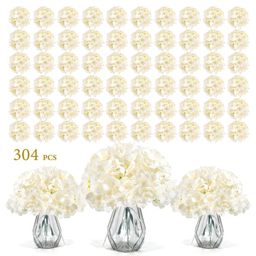 304Pcs Artificial Bulk, Silk Hydrangeas