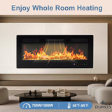 42" Freestanding Electric Fireplace
