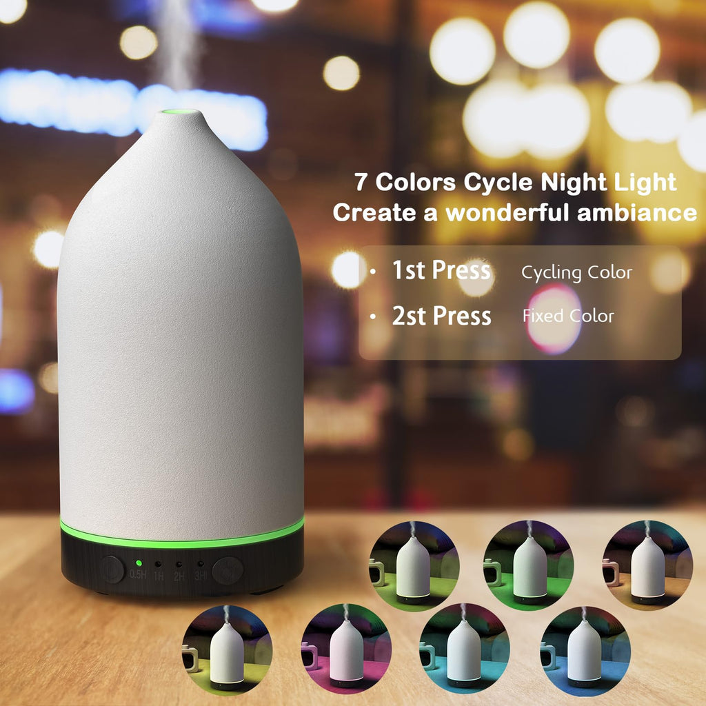 Ceramic Diffuser Essential Oil Diffusers Aromatherapy Essential Oil Diffuser for Room Air Diffuser Bedroom