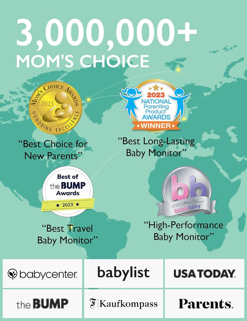 Video Baby Monitor, 5" 1080P HD Baby Monitor with Camera and Audio