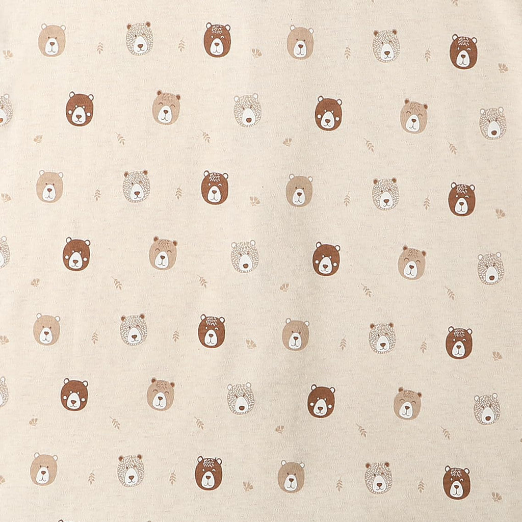 Organic Cotton Baby Boy Girl Zip up Sleep N Play, Footless, Long Sleeve