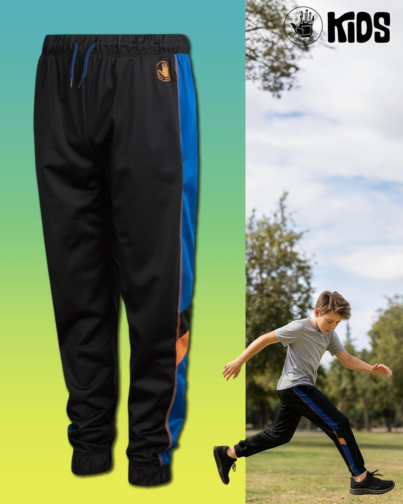 Boys Sweatpants 4 Pack Active Performance Tricot Jogger Pants