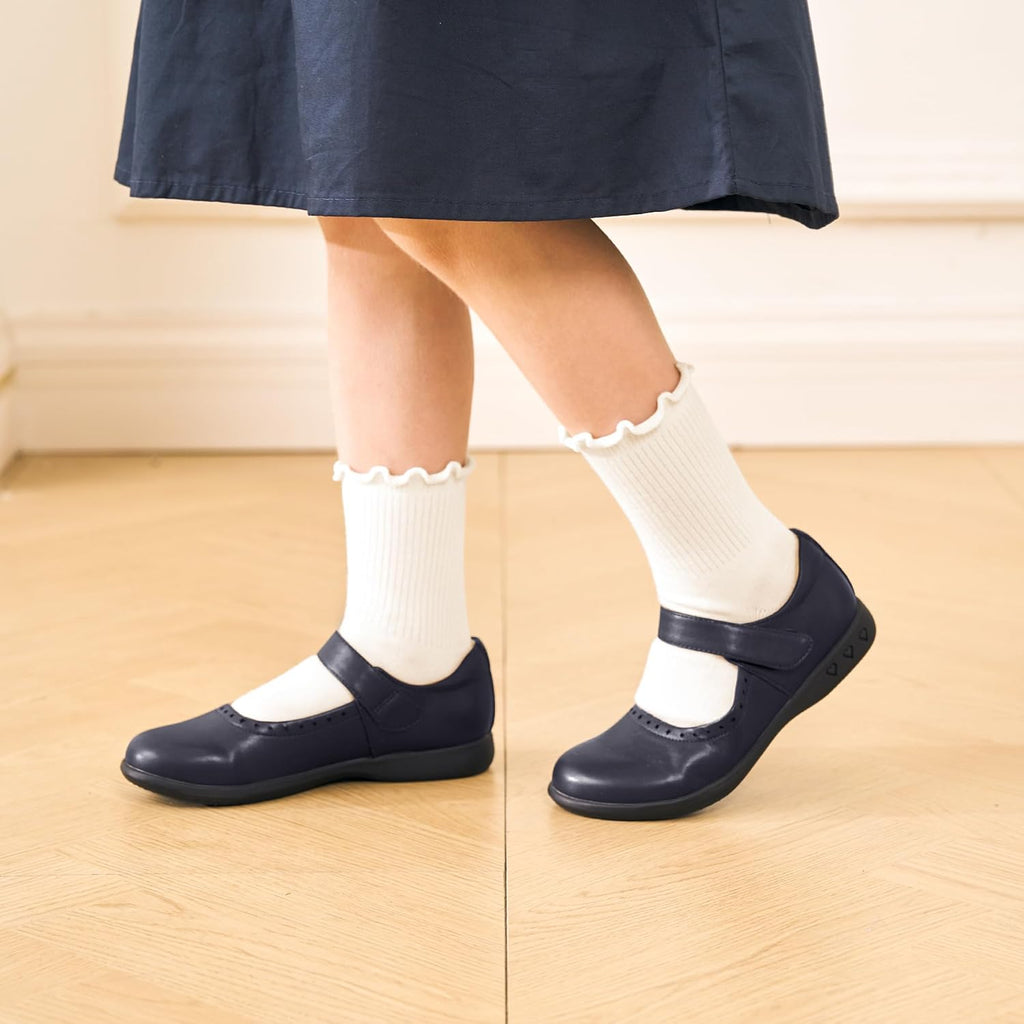 Uniform Dress Ankle Crew Sock 3/5/6 Pairs for Kid