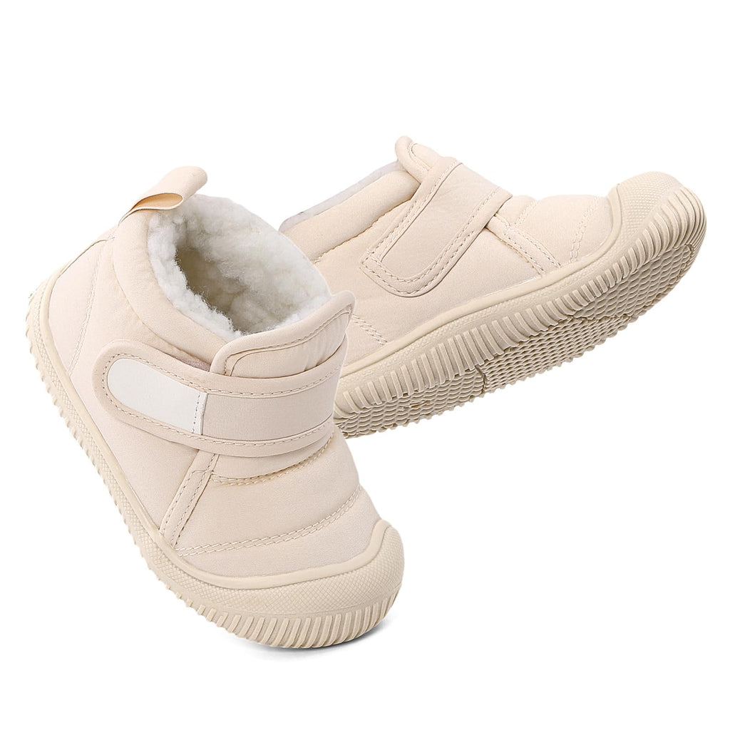 Baby Winter Warm Shoes for Infant Boys Girls Toddler Plush Lining Snow Boots Soft Sole Non-Slip Walking Shoes Outdoor