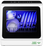 Countertop Dishwasher Portable with 6 Programs, 5L Built-in Water Tank for Apartments & RV, 167℉ Hig