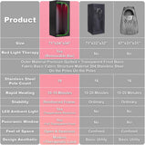 Infrared Sauna & Steam Sauna Box for Home, Portable Personal Sauna with Transparent Door, Powerful Steam Heating