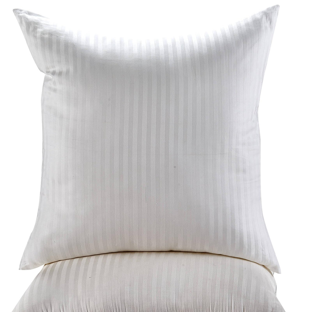 Stripped Pattern Pack of 2 Euro Pillow Inserts 26x26