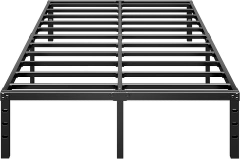 Metal Platform Bed Frame 14 Inch Tall,No Box Spring Needed,Full Bed with Heavy Duty Strong Support Slats,Easy to