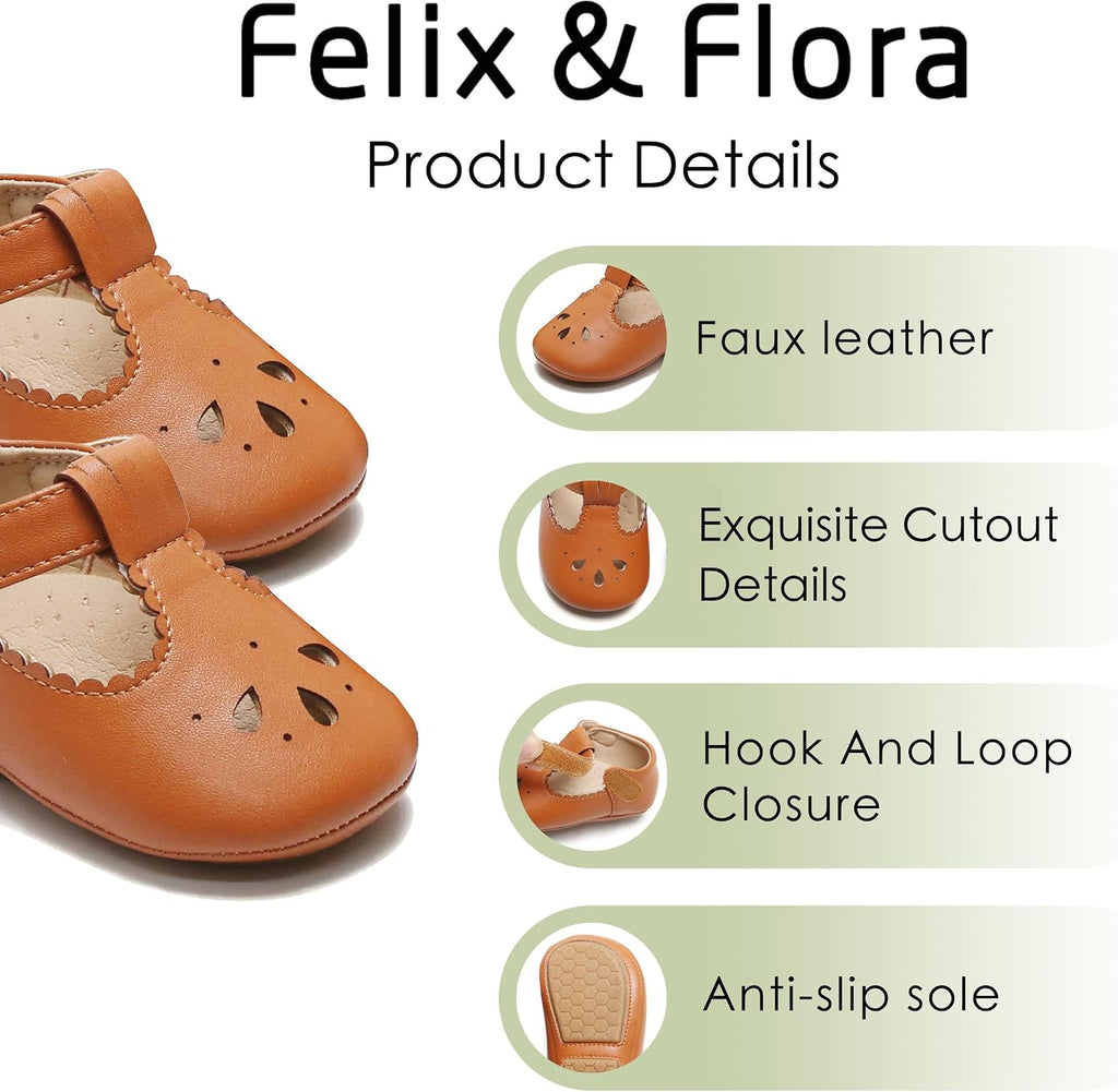 Soft Sole Baby Shoes - Infant Baby Walking Shoes Moccasins Rubber Sole Crib Shoes