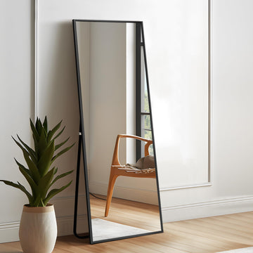 Full Length Floor Mirror 47"x16" Large Rectangle Wall Mirror Hanging or Leaning Against Wall, Dressing and